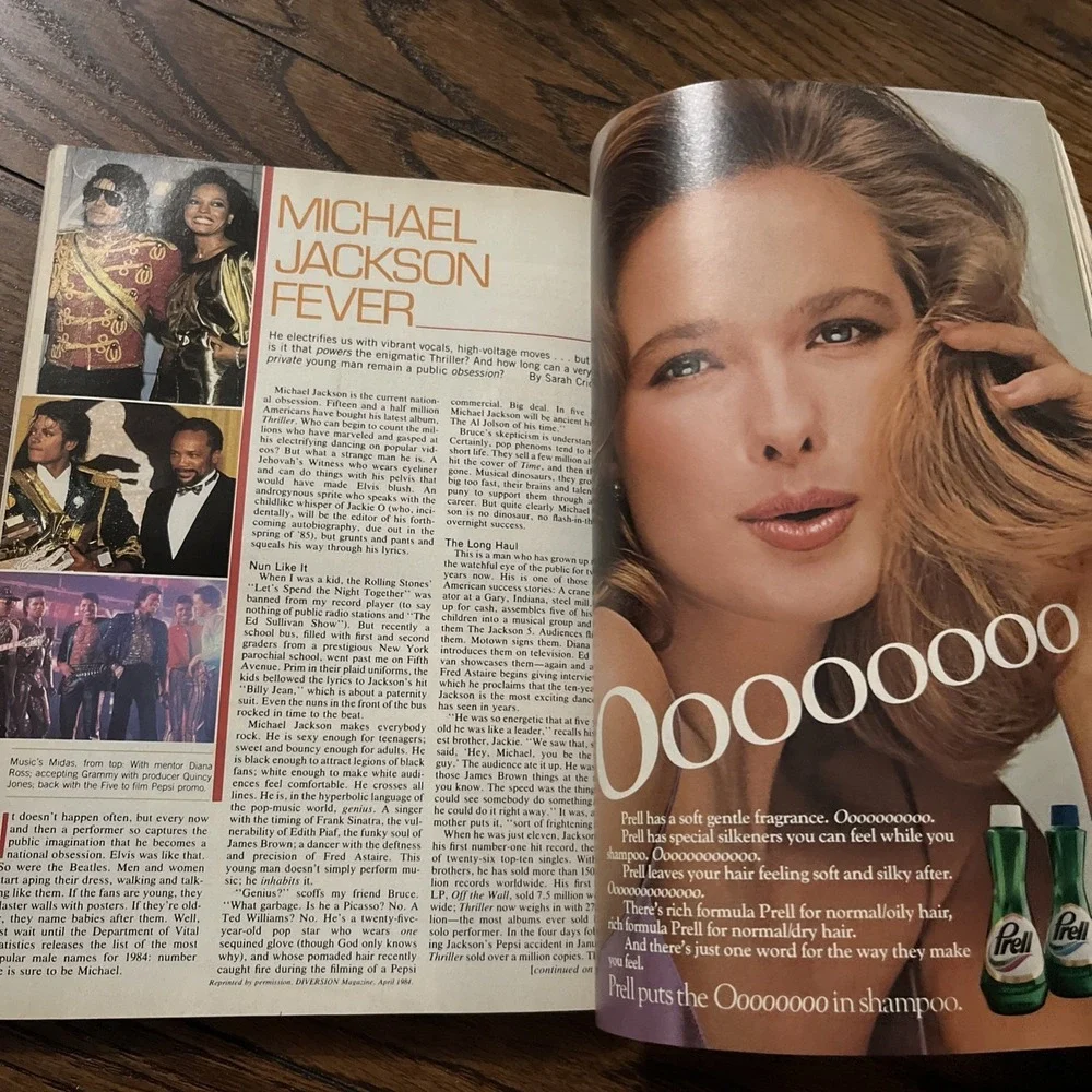 Cosmopolitan June 1984 Francoise Moens, Kim Basinger